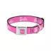 Buckle-Down Mattel Barbie Signature Script Logo Seatbelt Dog Collar image thumbnail 1
