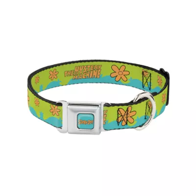 Buckle-Down Scooby Doo The Mystery Machine Paint Job Seatbelt Dog Collar - Image 1