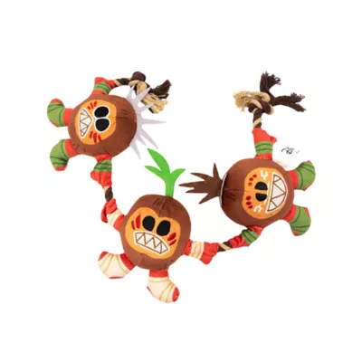 Buckle-Down Disney's Moana Kakamora Coconut Monster Trio Plush Rope Dog Toy - Image 1