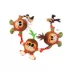 Buckle-Down Disney's Moana Kakamora Coconut Monster Trio Plush Rope Dog Toy image thumbnail 1