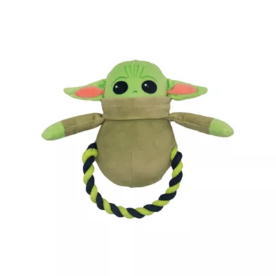 Buckle-Down Star Wars Grogu Baby Yoda Plush Rope Dog Toy - Image 1