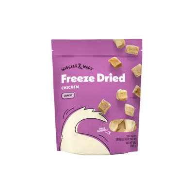 Wiggles & Wags Freeze Dried Chicken Crunchy Dog Treats - Image 1