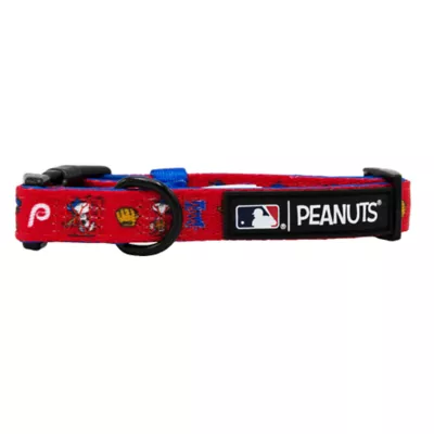 Sassy Woof MLB™ x Peanuts™ Philadelphia Phillies Dog Collar - Image 3