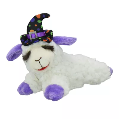 Multipet® Lamb Chop W/Witch Hat Dog Toy - Image 1