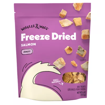 Wiggles & Wags Freeze Dried Salmon 4 OZ - Image 1