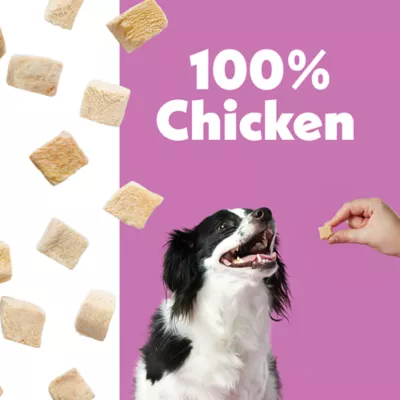 Wiggles & Wags Freeze Dried Chicken Crunchy Dog Treats - Image 3