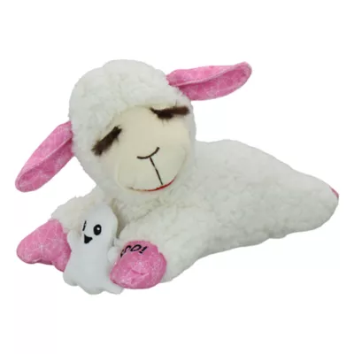 Multipet® Lamb Chop W/Ghost Dog Toy - Image 1