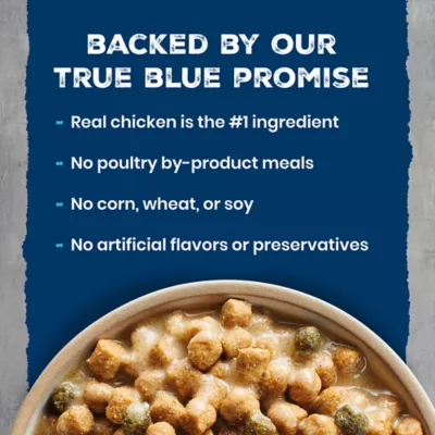 Blue Buffalo Wilderness Bone Broth Boosted High-Protein Diet Adult Indoor Cat Food - Chicken - Image 9
