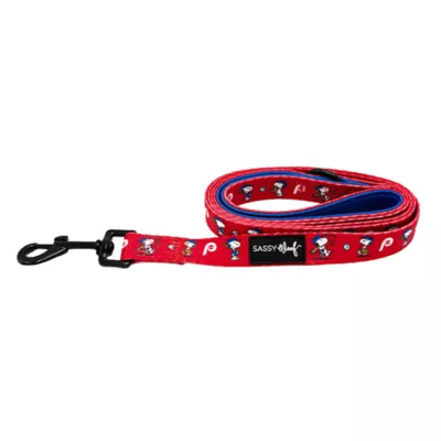 Sassy Woof MLB™ x Peanuts™ Philadelphia Phillies Dog Leash - 5 FT - Image 2