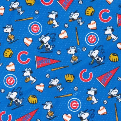 Sassy Woof MLB™ x Peanuts™ Chicago Cubs Dog Bandana - Image 4