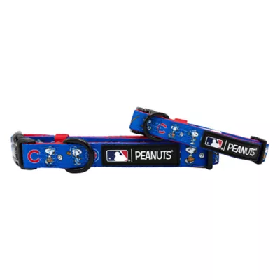 Sassy Woof MLB™ x Peanuts™ Chicago Cubs Dog Collar - Image 1