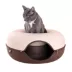 Travel Cat® Donut-Shaped Cat Hideaway Cave & Scratcher Cat Bed, Made With Claw-Resistant Felt image thumbnail 1
