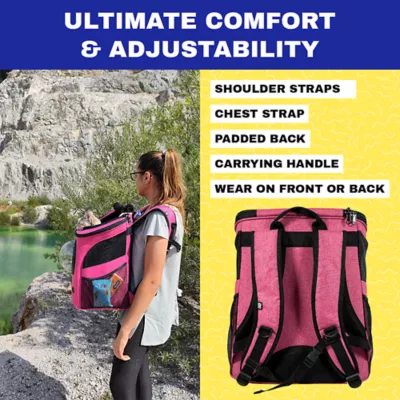 Travel Cat® Fat Cat Backpack Carrier W/ Bubble Window For Cats Up To 25lbs, Airline Approved - Image 8