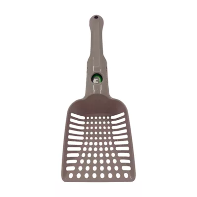Moderna Pooper Scooper W/ Built-In Poop Pick-Up Bag Dispenser& Easy-to-Grip Handle- Grey - Image 1