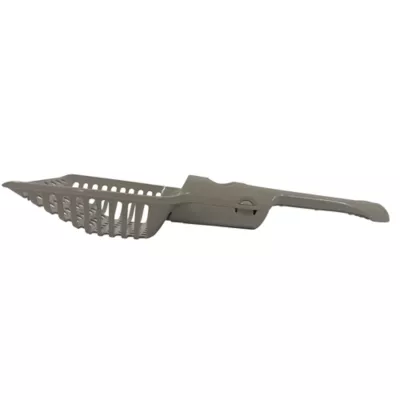 Moderna Pooper Scooper W/ Built-In Poop Pick-Up Bag Dispenser& Easy-to-Grip Handle- Grey - Image 2