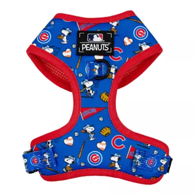 Sassy Woof MLB™ x Peanuts™ Chicago Cubs Adjustable Dog Harness - Image 1
