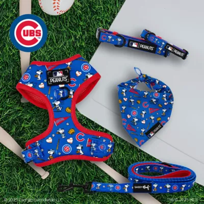 Sassy Woof MLB™ x Peanuts™ Chicago Cubs Adjustable Dog Harness - Image 5