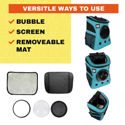Travel Cat® Fat Cat Backpack Carrier W/ Bubble Window For Cats Up To 25lbs, Airline Approved - Image 3