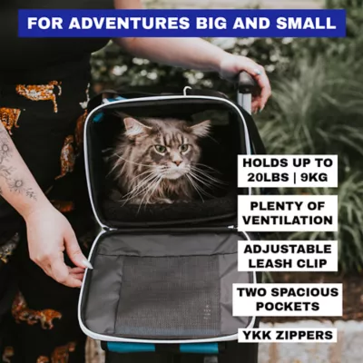 Travel Cat® Odyssey Soft Cat Carrier W/ Multi-Access Points & Ventilation Design, Airline Approved - Image 5