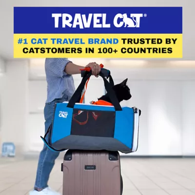 Travel Cat® Odyssey Soft Cat Carrier W/ Multi-Access Points & Ventilation Design, Airline Approved - Image 7