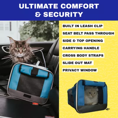 Travel Cat® Odyssey Soft Cat Carrier W/ Multi-Access Points & Ventilation Design, Airline Approved - Image 9