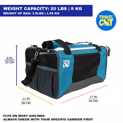Travel Cat® Odyssey Soft Cat Carrier W/ Multi-Access Points & Ventilation Design, Airline Approved - Image 10