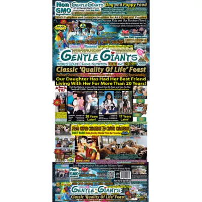 Gentle Giants All Life Stages Dog Dry Food - Natural, Non GMO, Chicken - Image 2