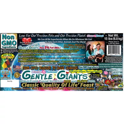 Gentle Giants All Life Stages Dog Dry Food - Natural, Non GMO, Chicken - Image 6