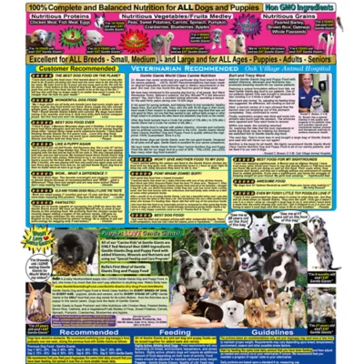 Gentle Giants All Life Stages Dog Dry Food - Natural, Non GMO, Chicken - Image 7