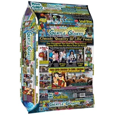 Gentle Giants Small Bites All Life Stages Dry Dog Food - Natural, Non-GMO, Chicken - Image 1