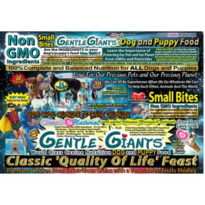 Gentle Giants Small Bites All Life Stages Dry Dog Food - Natural, Non-GMO, Chicken - Image 2