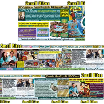 Gentle Giants Small Bites All Life Stages Dry Dog Food - Natural, Non-GMO, Chicken - Image 8