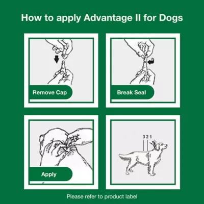 Advantage® II Flea Prevention & Treatment for Medium Dogs 11-20 lbs, Monthly Doses - Image 8