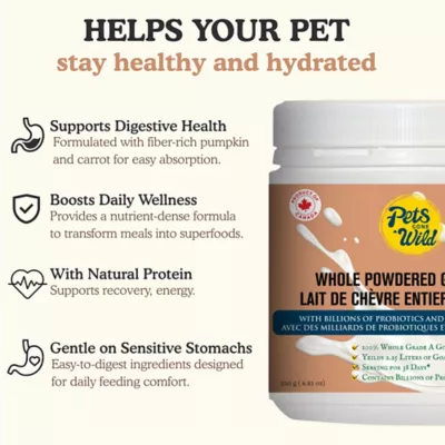 Pets Gone Wild - Goat Milk with Pumpkin Wellness Mix - Image 3