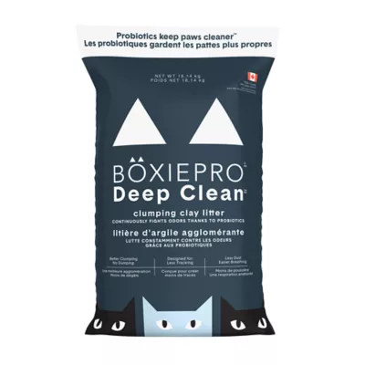 Boxiecat Probiotic Clumping Cat Litter 40+ Day Odor Control Dust Free - Image 1