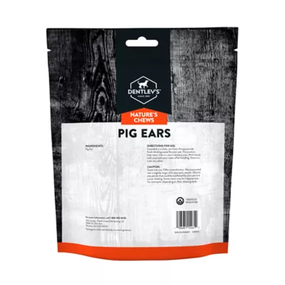 Dentley's® Nature's Chews Full Pig Ear Dog Chew - Image 5