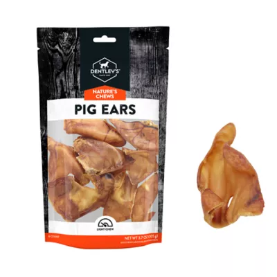 Dentley's® Nature's Chews Full Pig Ear Dog Chew - Image 1