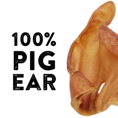 Dentley's® Nature's Chews Full Pig Ear Dog Chew - Image 3