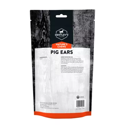 Dentley's® Nature's Chews Full Pig Ear Dog Chew - Image 6