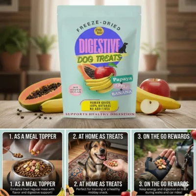 Pets Gone Wild Freeze-Dried Fruit Treats, Digestive Support - 3 pack - Image 7
