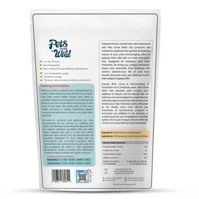 Pets Gone Wild 100% Natural Freeze-Dried Apple Treats - 3 pack - Image 10