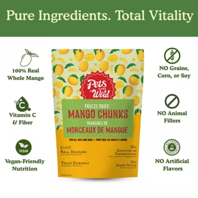 Pets Gone Wild 100% Natural Freeze-Dried Mango Treats - Image 2