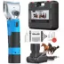 Oneisall Cordless All-in-One Horse Grooming Clippers W/ 4-Hour Battery Life & Spare Battery, Blue image thumbnail 2