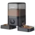 Oneisall 5 Liter Automatic Cat Feeder For Multi-Cat Households W/ Dual Power Supply, Black image thumbnail 1