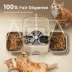 Oneisall 5 Liter Automatic Cat Feeder For Multi-Cat Households W/ Dual Power Supply, Black image thumbnail 3