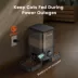 Oneisall 5 Liter Automatic Cat Feeder For Multi-Cat Households W/ Dual Power Supply, Black image thumbnail 8