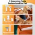Oneisall 7-in-1 Dog Grooming Vaccum Kit W/ 1300PA Suction Power & 3 Liter Capacity, White image thumbnail 3