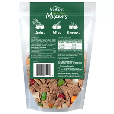 Freshpet Healthy Mixers, All Life Stage Fresh Dog Food, Shredded Beef Recipe 8 oz. - Image 2