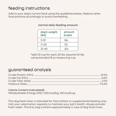 Freshpet Healthy Mixers, All Life Stage Fresh Dog Food, Shredded Beef Recipe 8 oz. - Image 7