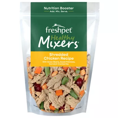 Freshpet Healthy Mixers, All Life Stage Fresh Dog Food, Shredded Chicken Recipe, 8 oz. - Image 1